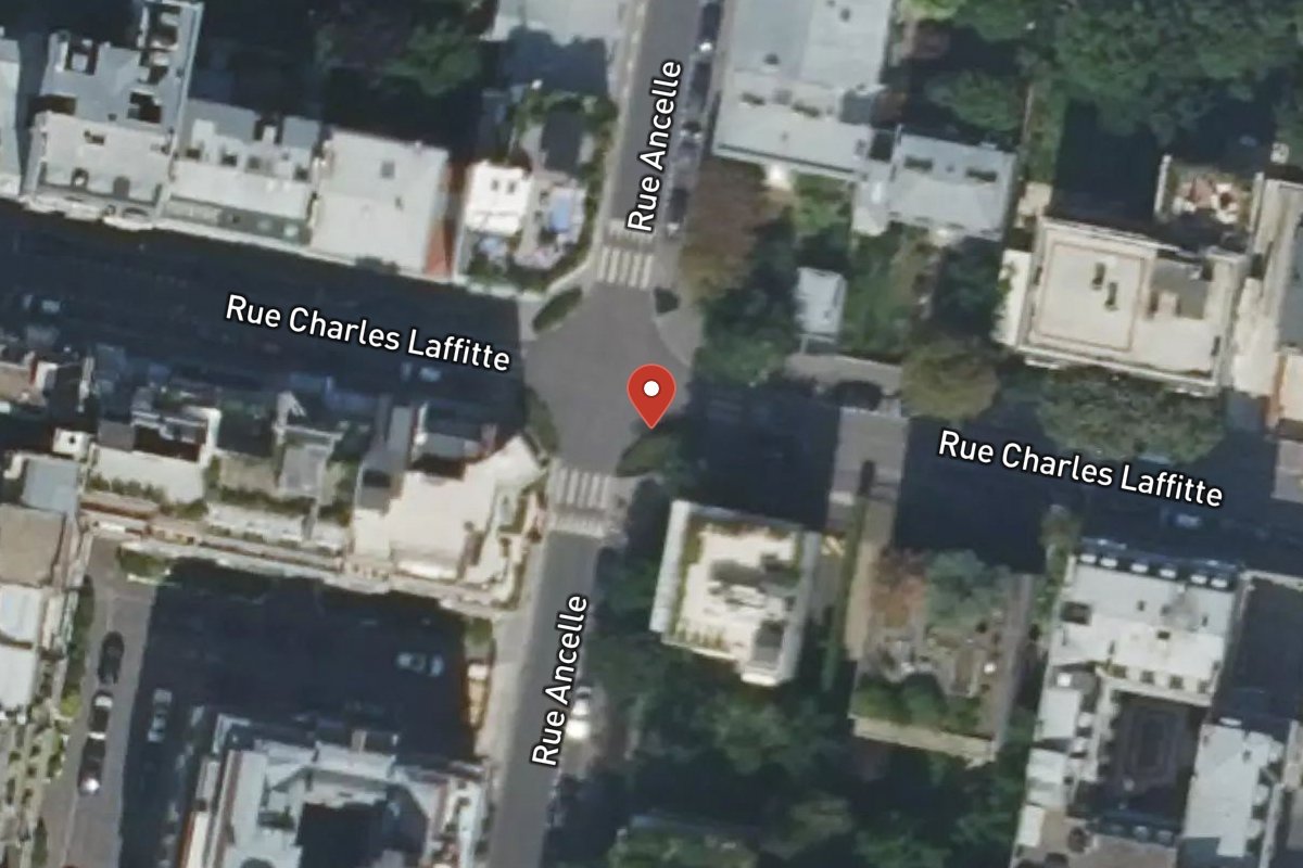 Vue satellite — 71TER Rue Charles Laffitte