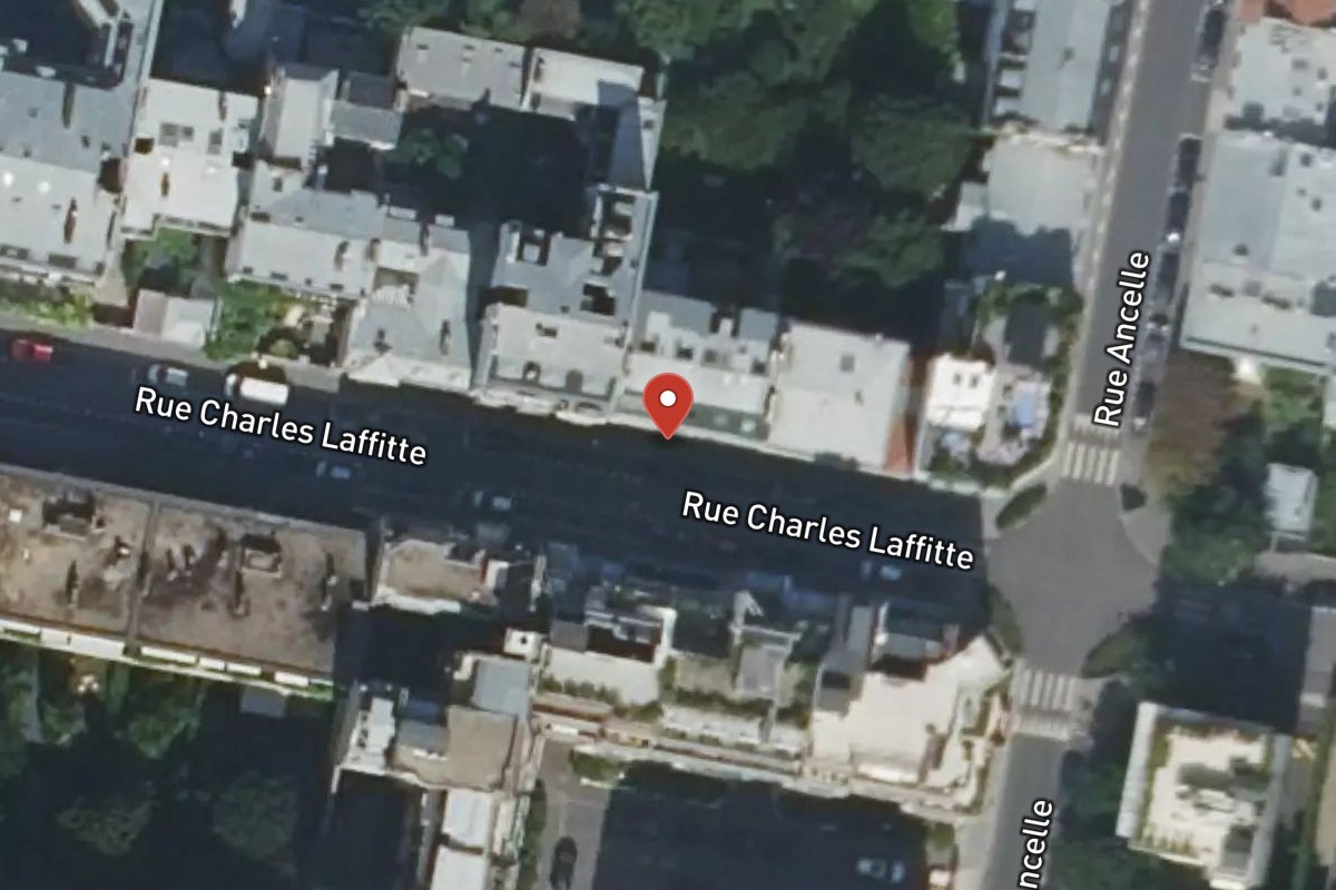 Vue satellite — 72 Rue Charles Laffitte