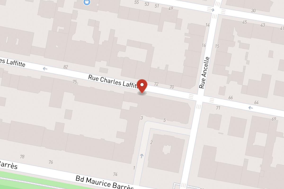 Plan de situation — 73 Rue Charles Laffitte