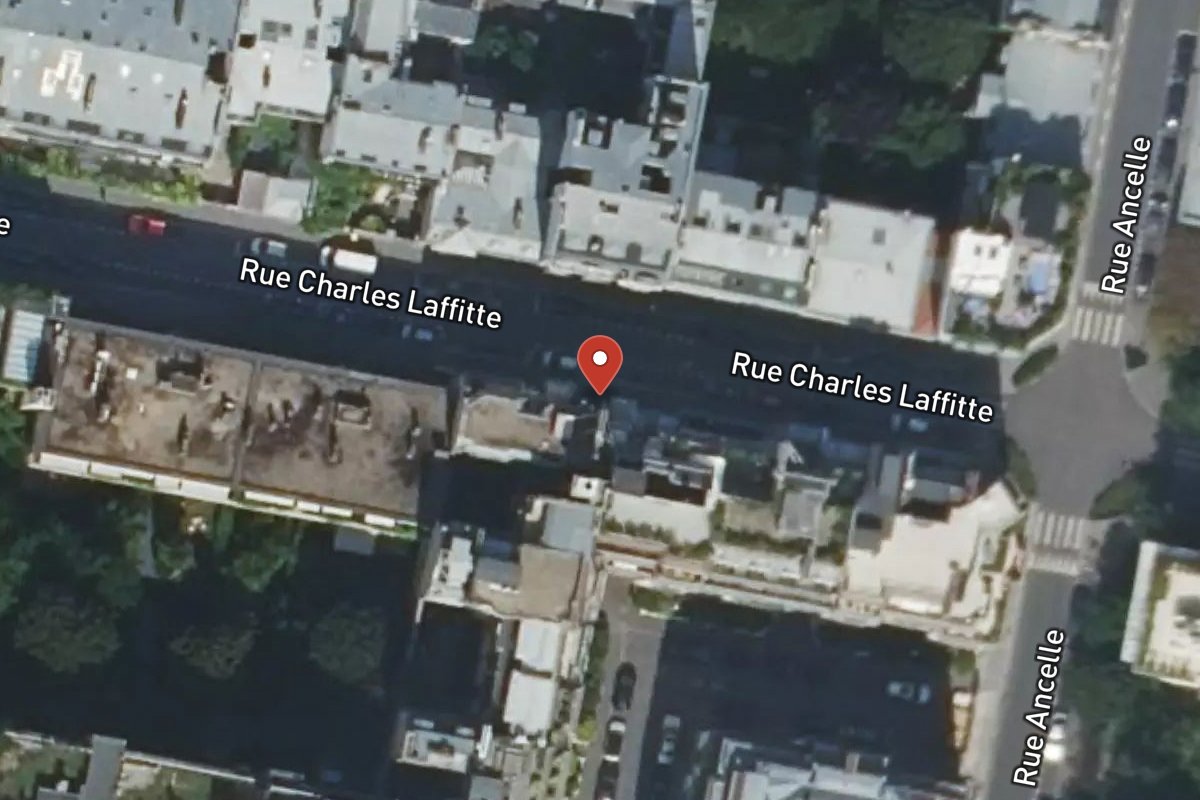 Vue satellite — 73 Rue Charles Laffitte