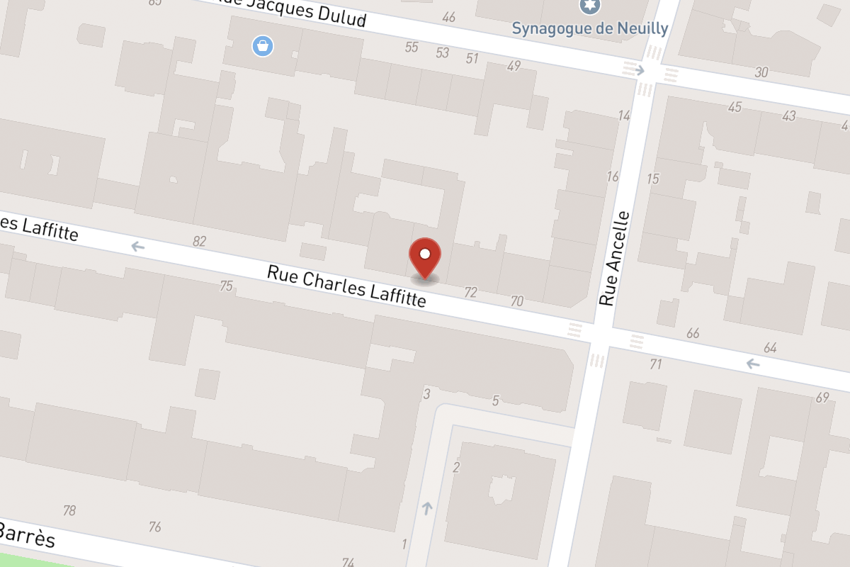 Plan de situation — 74 Rue Charles Laffitte