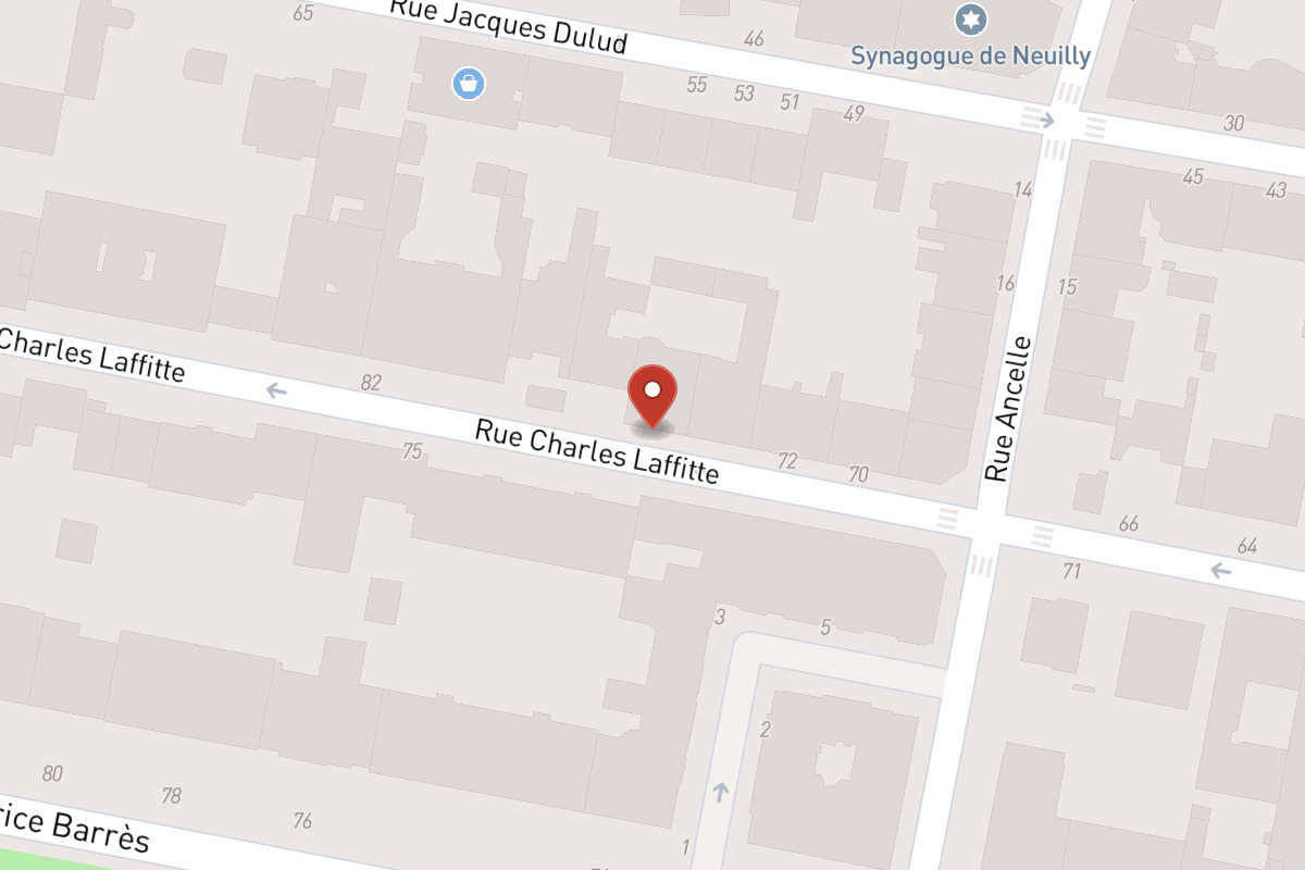 Plan de situation — 76 Rue Charles Laffitte