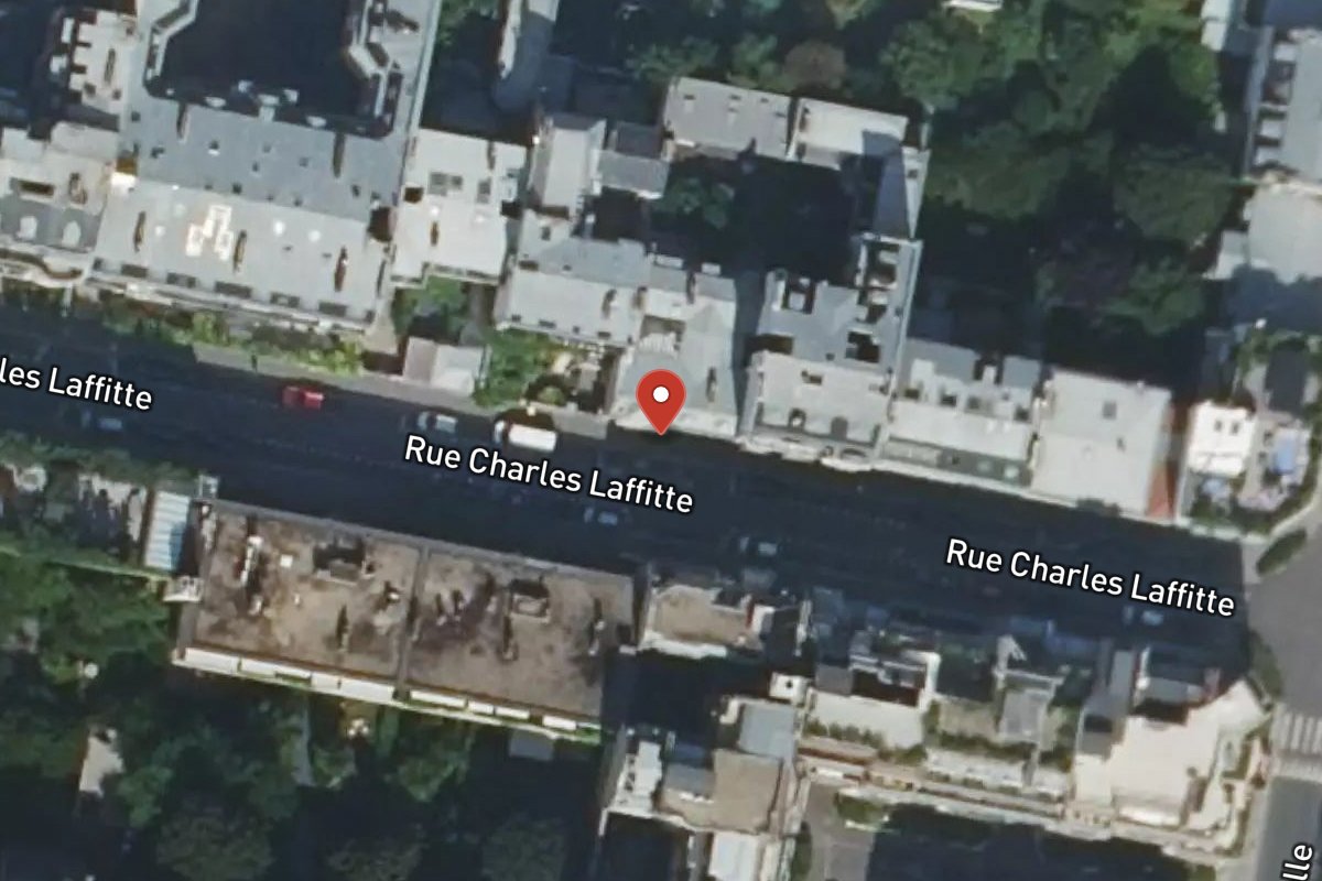 Vue satellite — 76 Rue Charles Laffitte