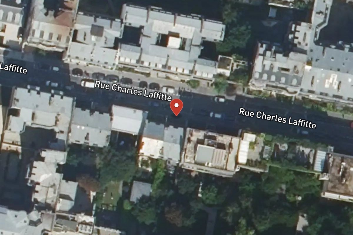 Vue satellite — 77BIS Rue Charles Laffitte