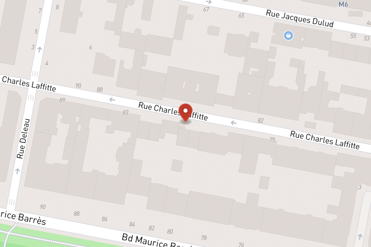 Plan de situation — 77TER Rue Charles Laffitte