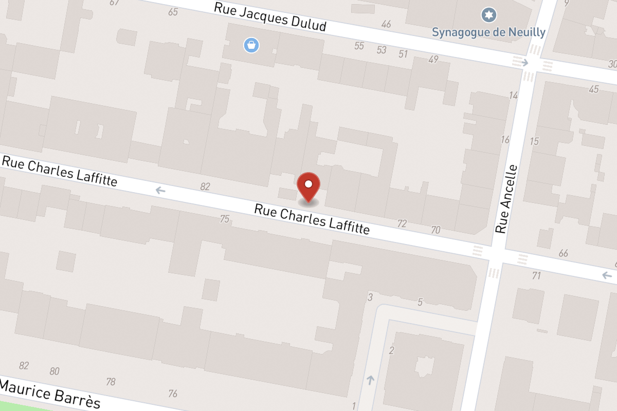 Plan de situation — 78 Rue Charles Laffitte