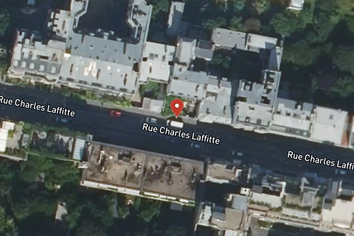 Vue satellite — 78 Rue Charles Laffitte