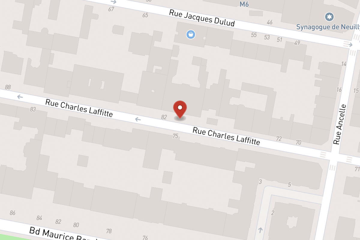 Plan de situation — 82 Rue Charles Laffitte