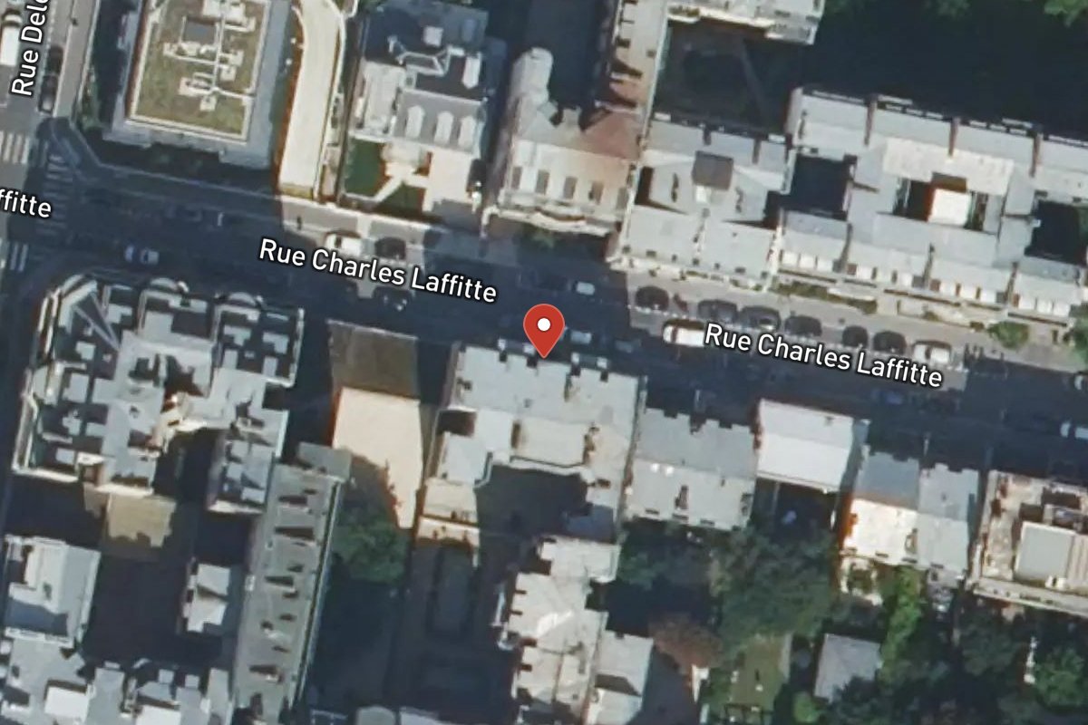 Vue satellite — 83 Rue Charles Laffitte