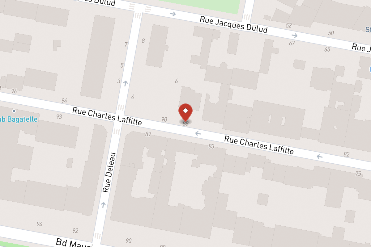 Plan de situation — 88 Rue Charles Laffitte