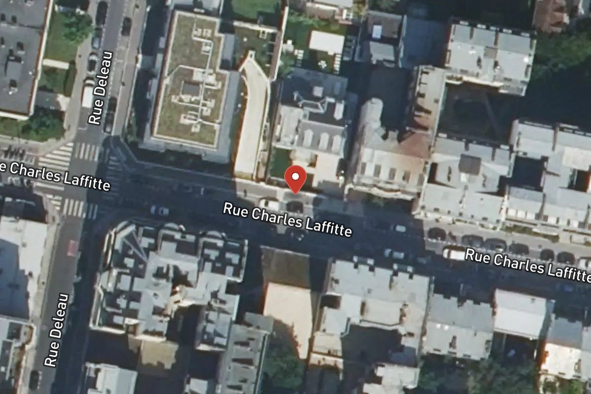 Vue satellite — 88 Rue Charles Laffitte
