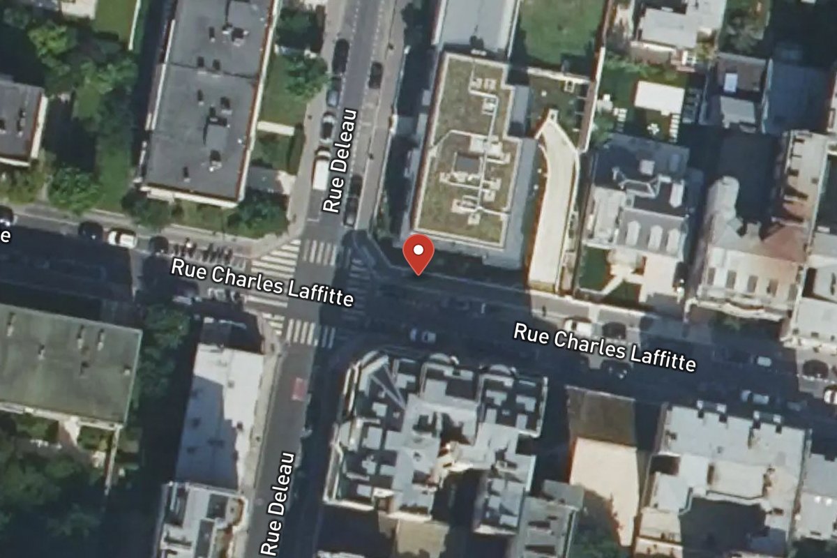 Vue satellite — 92 Rue Charles Laffitte
