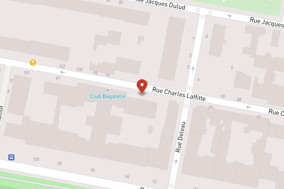 Plan de situation — 93 Rue Charles Laffitte