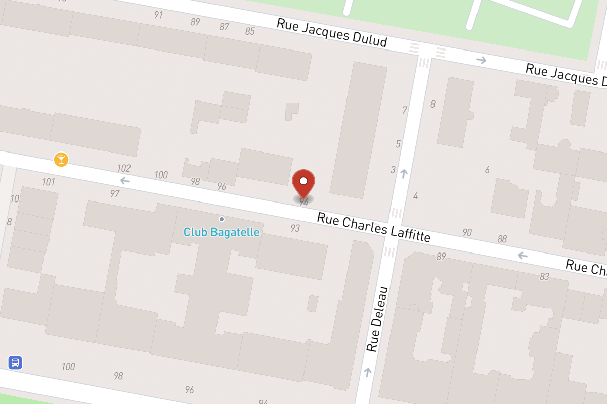 Plan de situation — 94 Rue Charles Laffitte