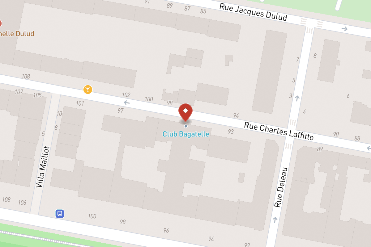 Plan de situation — 95 Rue Charles Laffitte