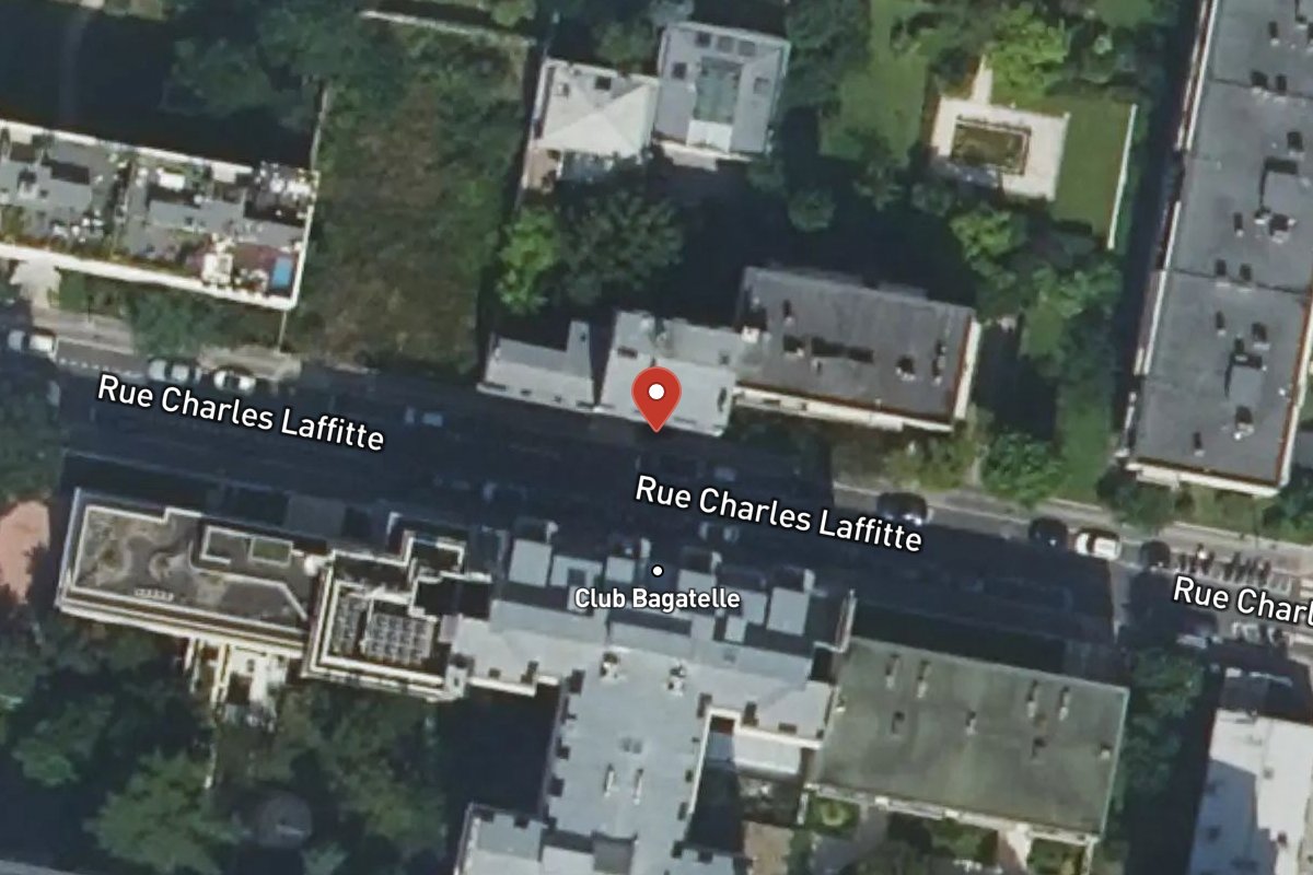 Vue satellite — 96 Rue Charles Laffitte