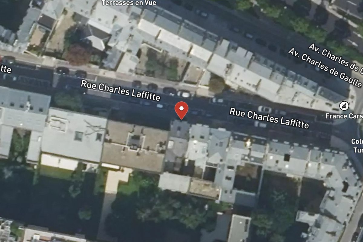 Vue satellite — 9 Rue Charles Laffitte