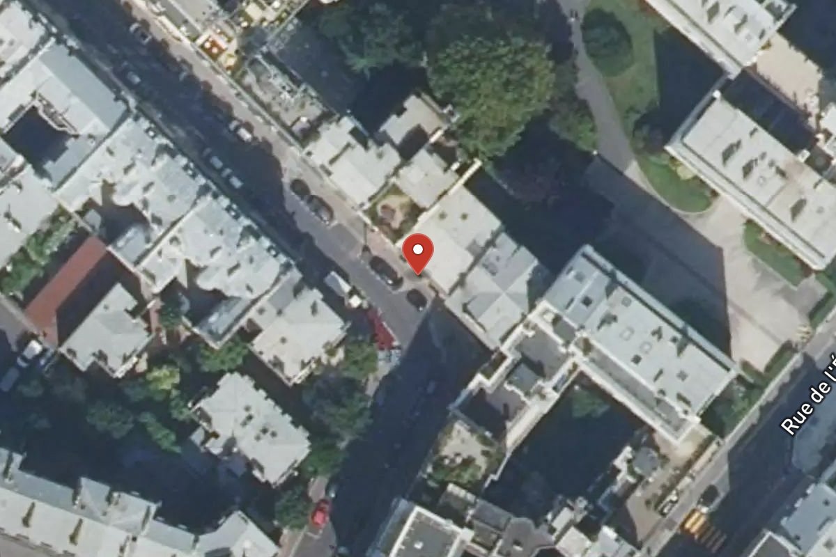 Vue satellite — 10 Rue Chartran