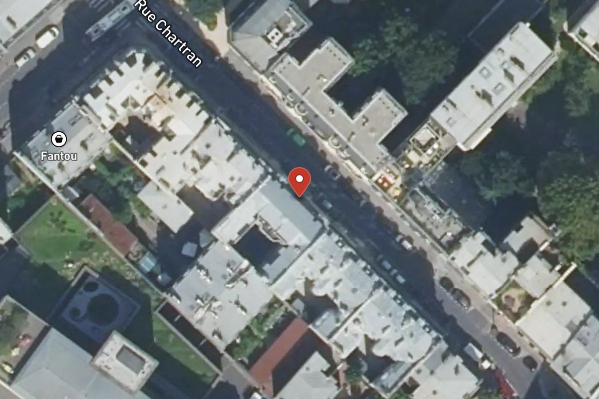 Vue satellite — 11 Rue Chartran