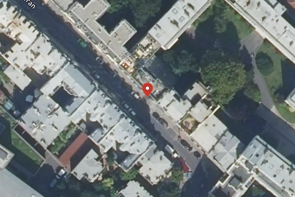 Vue satellite — 14 Rue Chartran