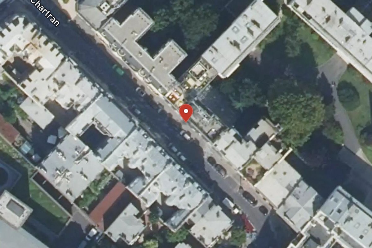 Vue satellite — 16 Rue Chartran