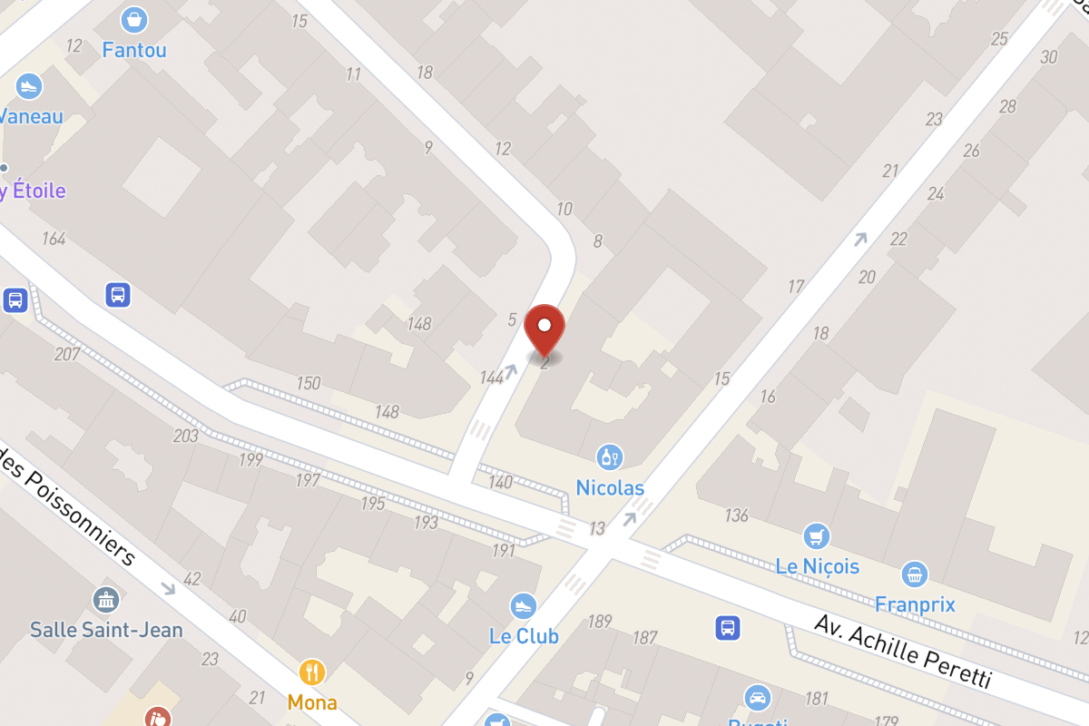 Plan de situation — 2 Rue Chartran