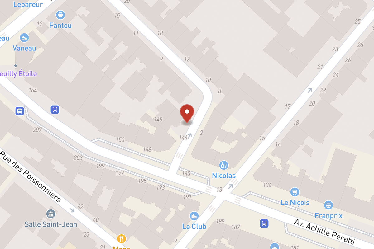 Plan de situation — 3BIS Rue Chartran