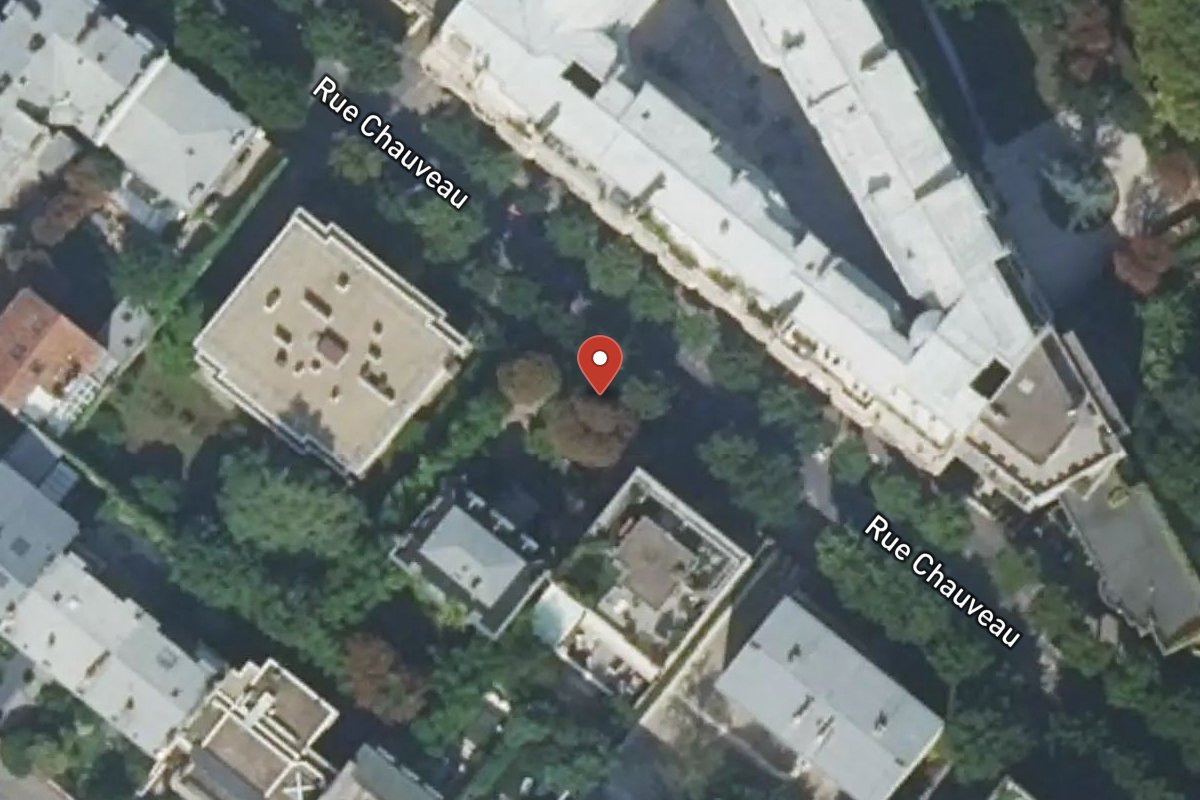 Vue satellite — 11 Rue Chauveau