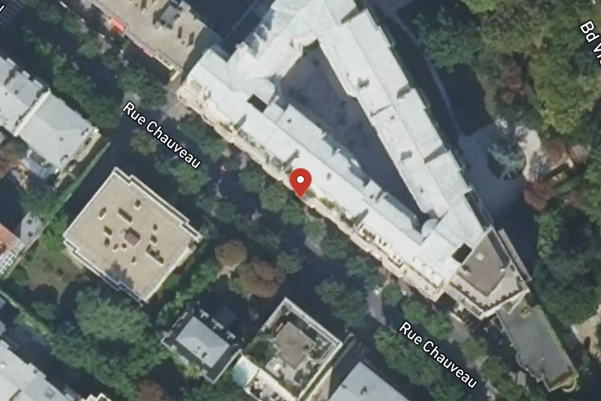 Vue satellite — 12 Rue Chauveau