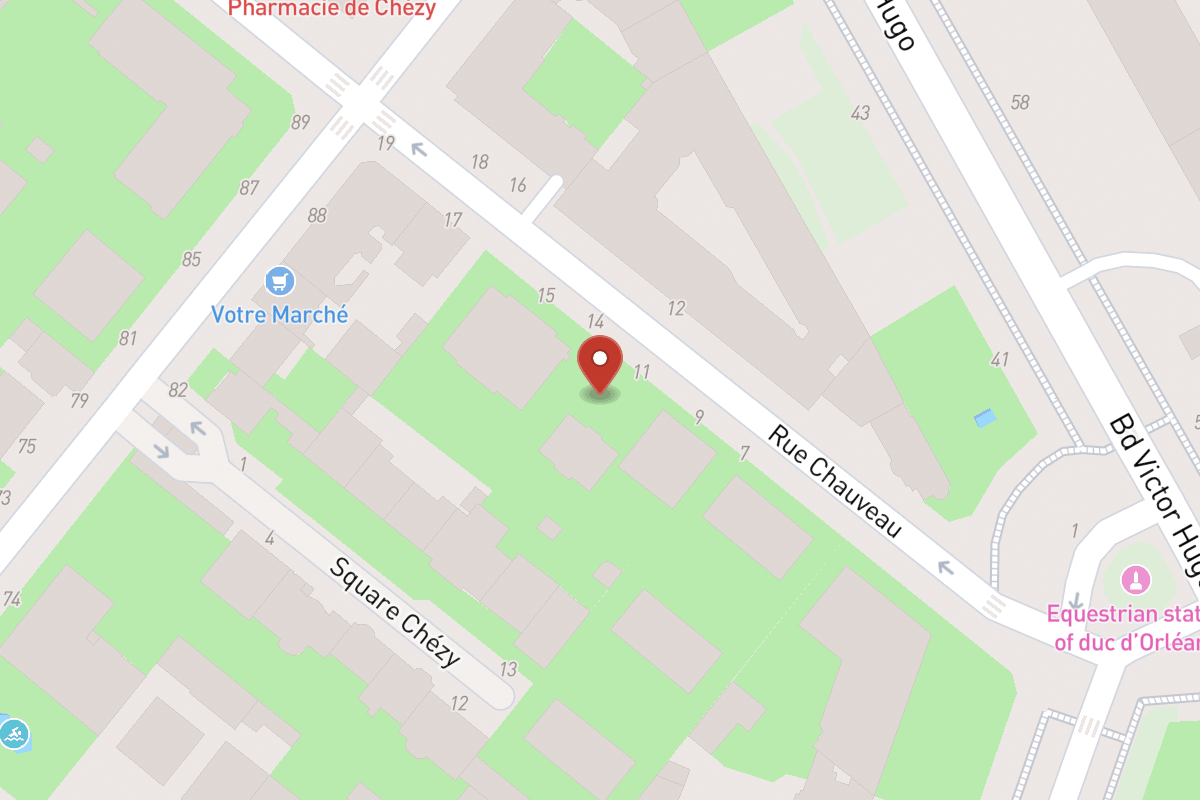 Plan de situation — 14BIS Rue Chauveau