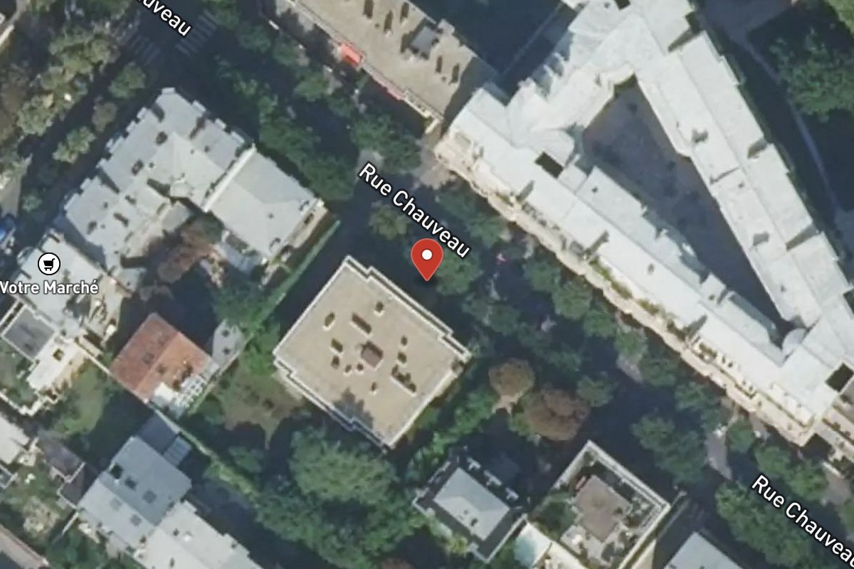 Vue satellite — 15 Rue Chauveau