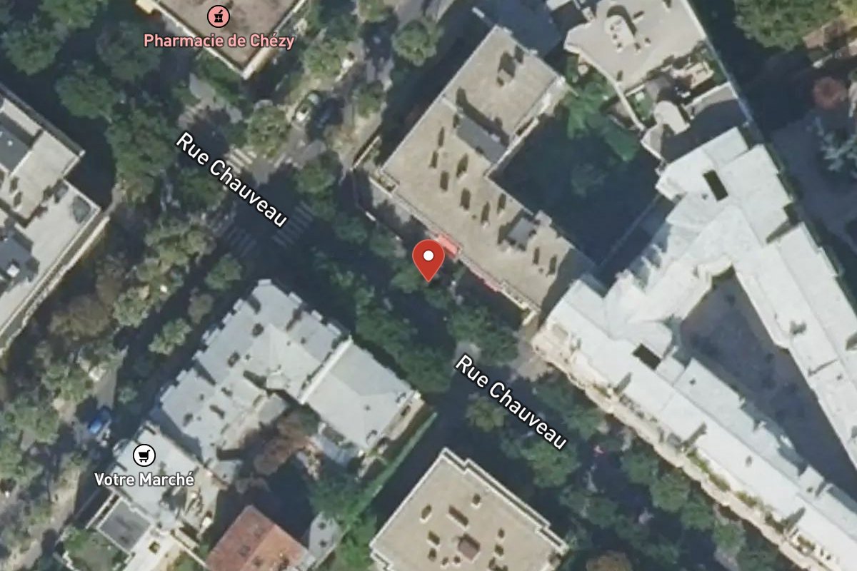 Vue satellite — 18 Rue Chauveau