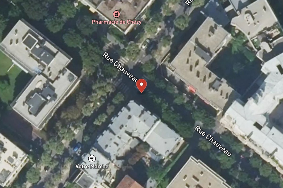 Vue satellite — 19 Rue Chauveau