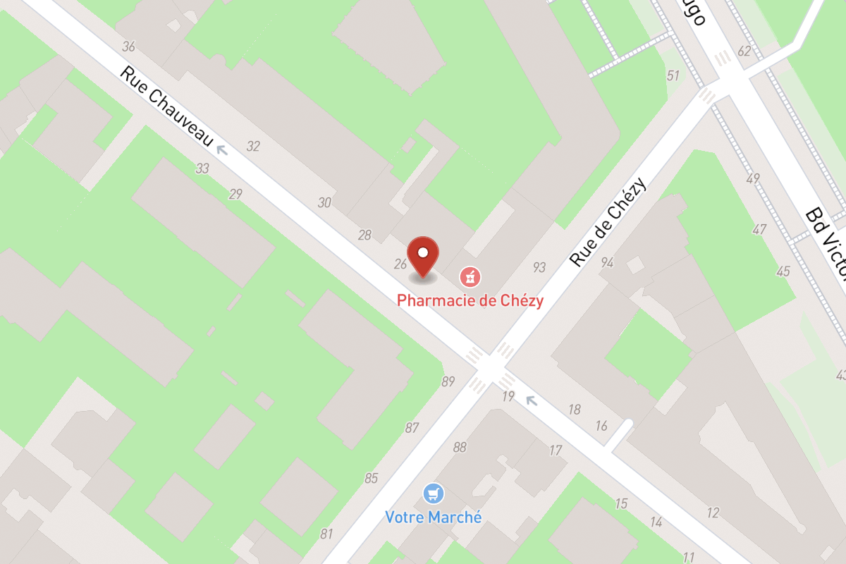 Plan de situation — 24 Rue Chauveau