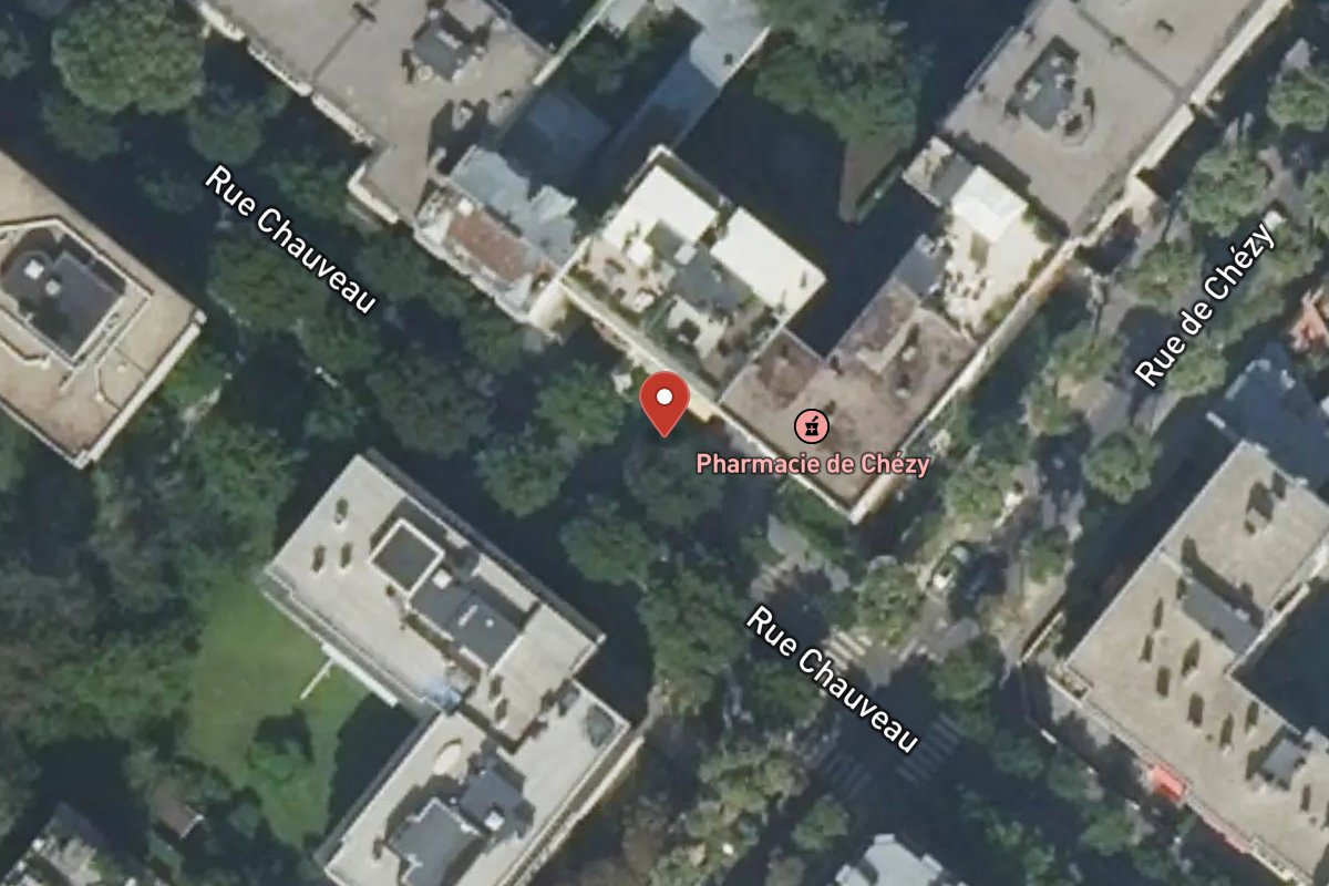 Vue satellite — 24 Rue Chauveau