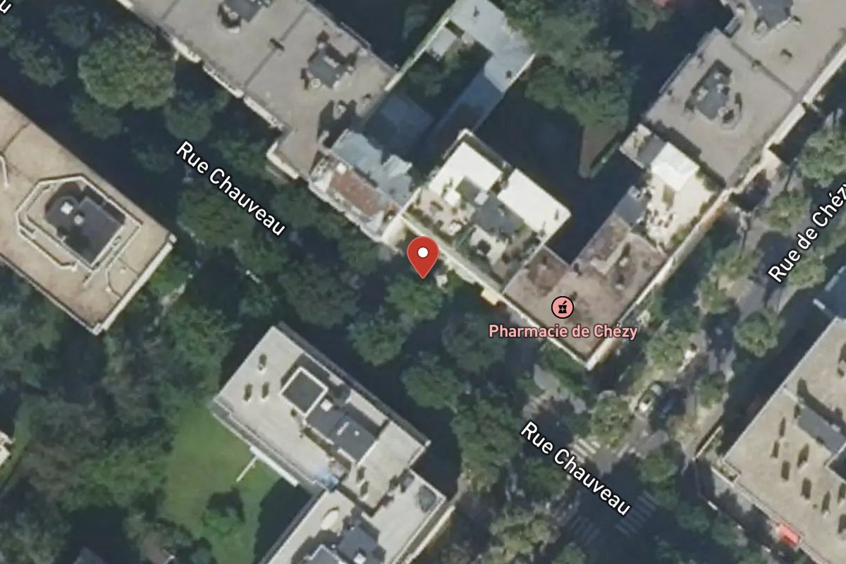 Vue satellite — 26 Rue Chauveau
