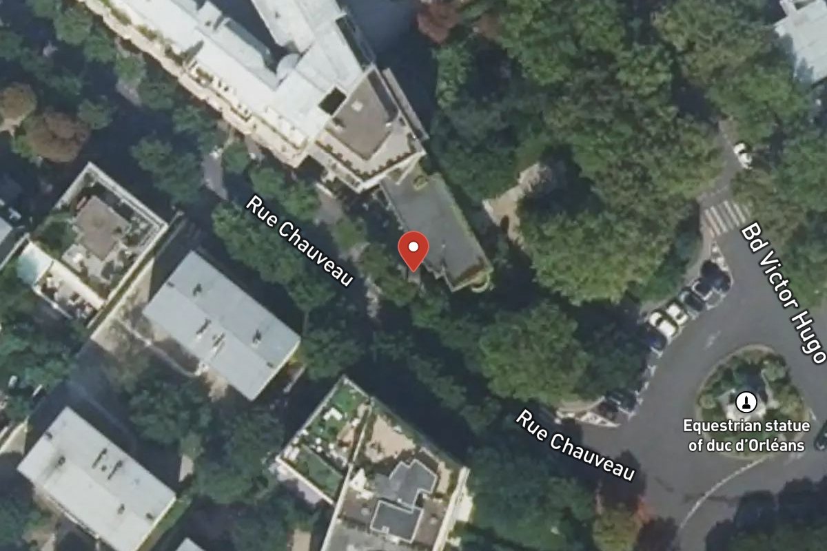Vue satellite — 2 Rue Chauveau