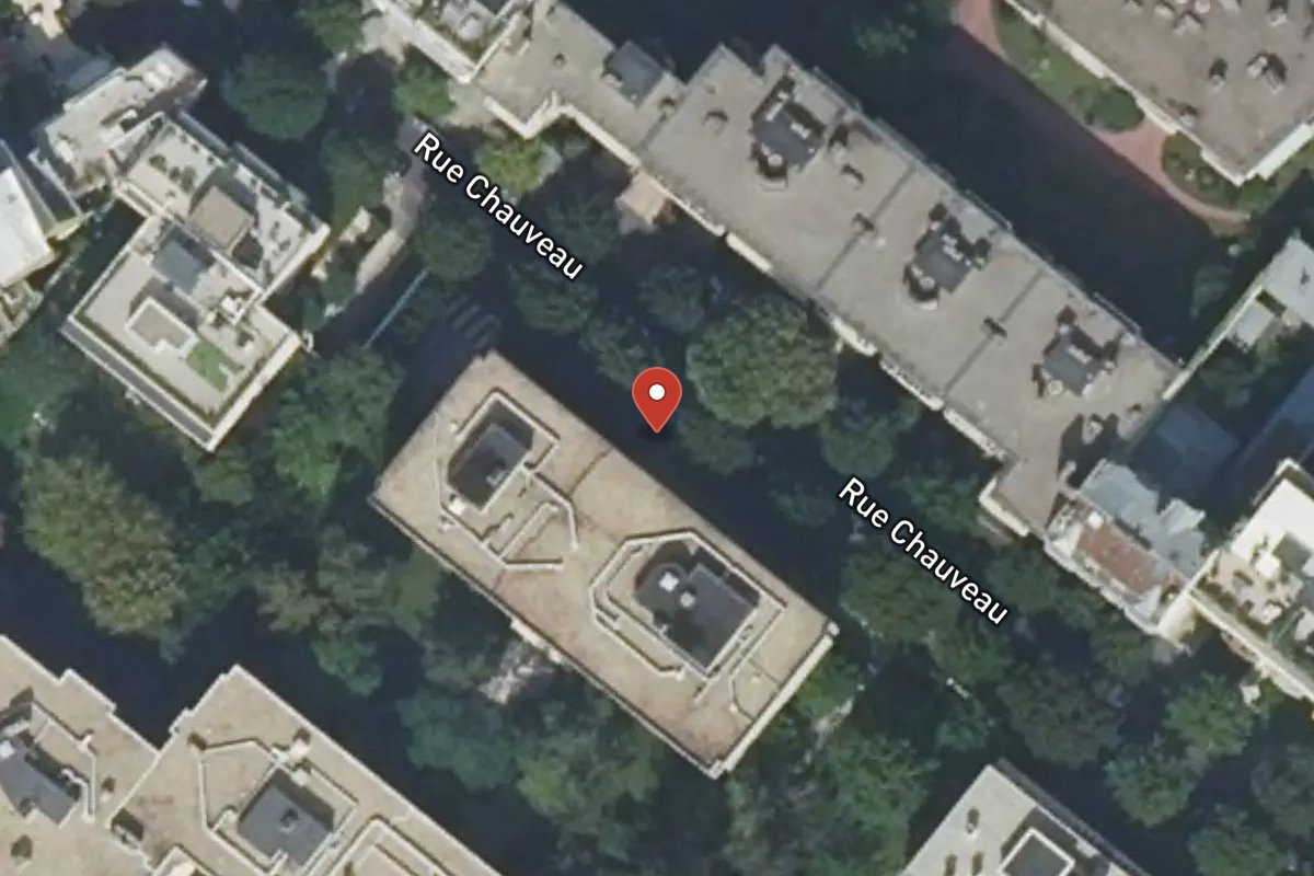 Vue satellite — 31 Rue Chauveau