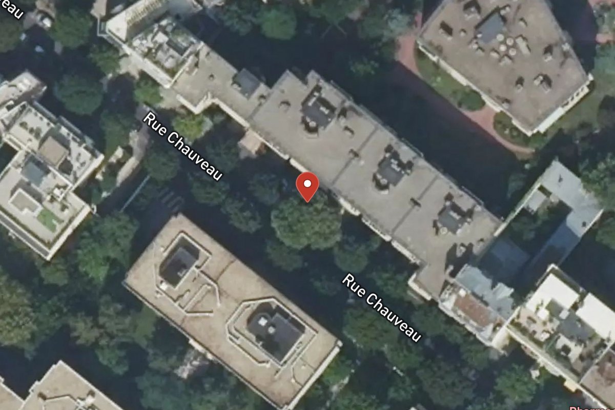 Vue satellite — 32 Rue Chauveau