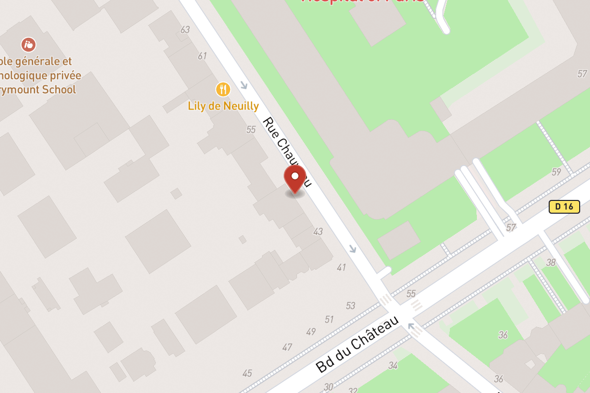 Plan de situation — 47 Rue Chauveau