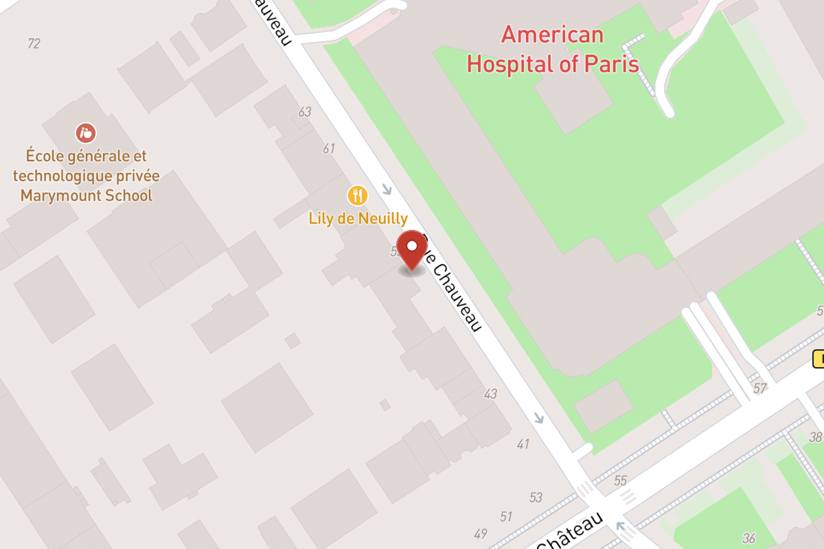 Plan de situation — 53 Rue Chauveau