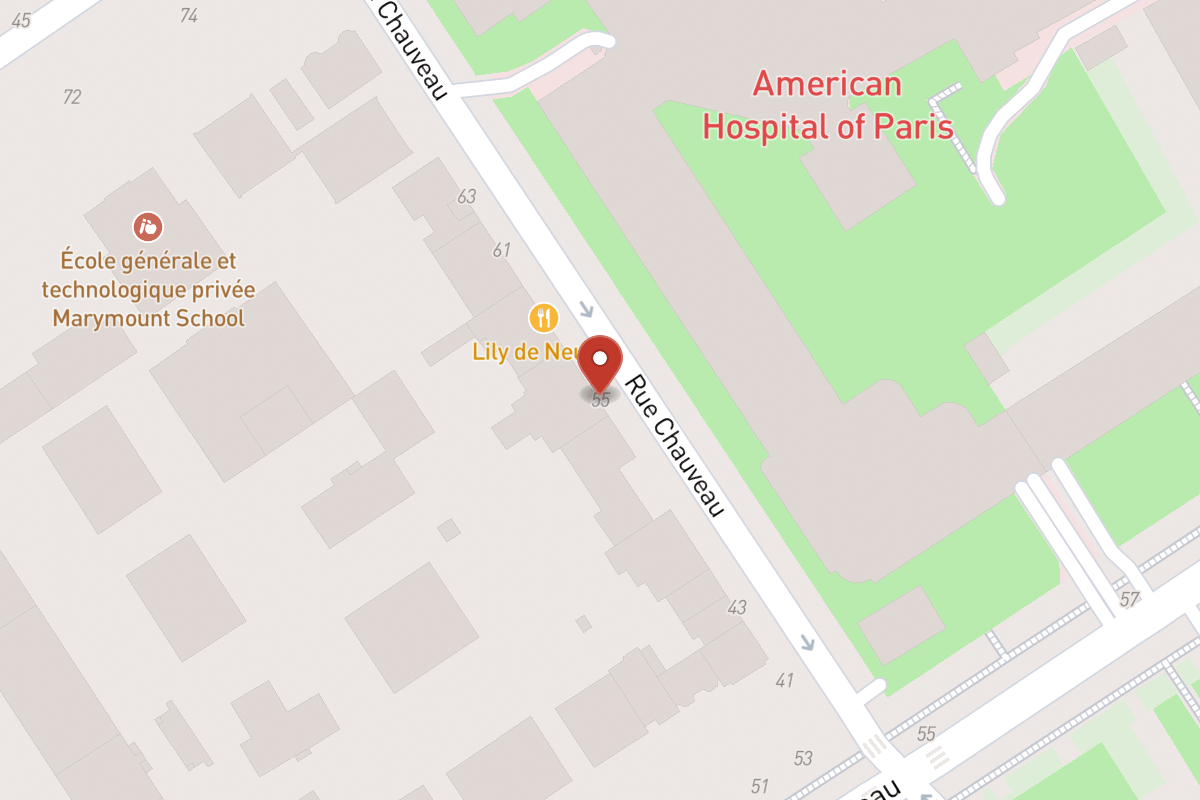 Plan de situation — 55 Rue Chauveau