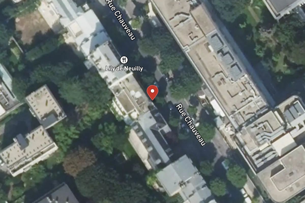 Vue satellite — 55 Rue Chauveau