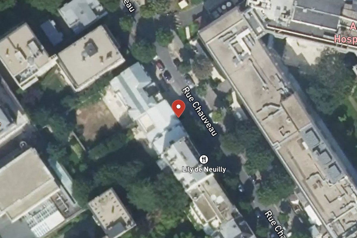 Vue satellite — 61 Rue Chauveau