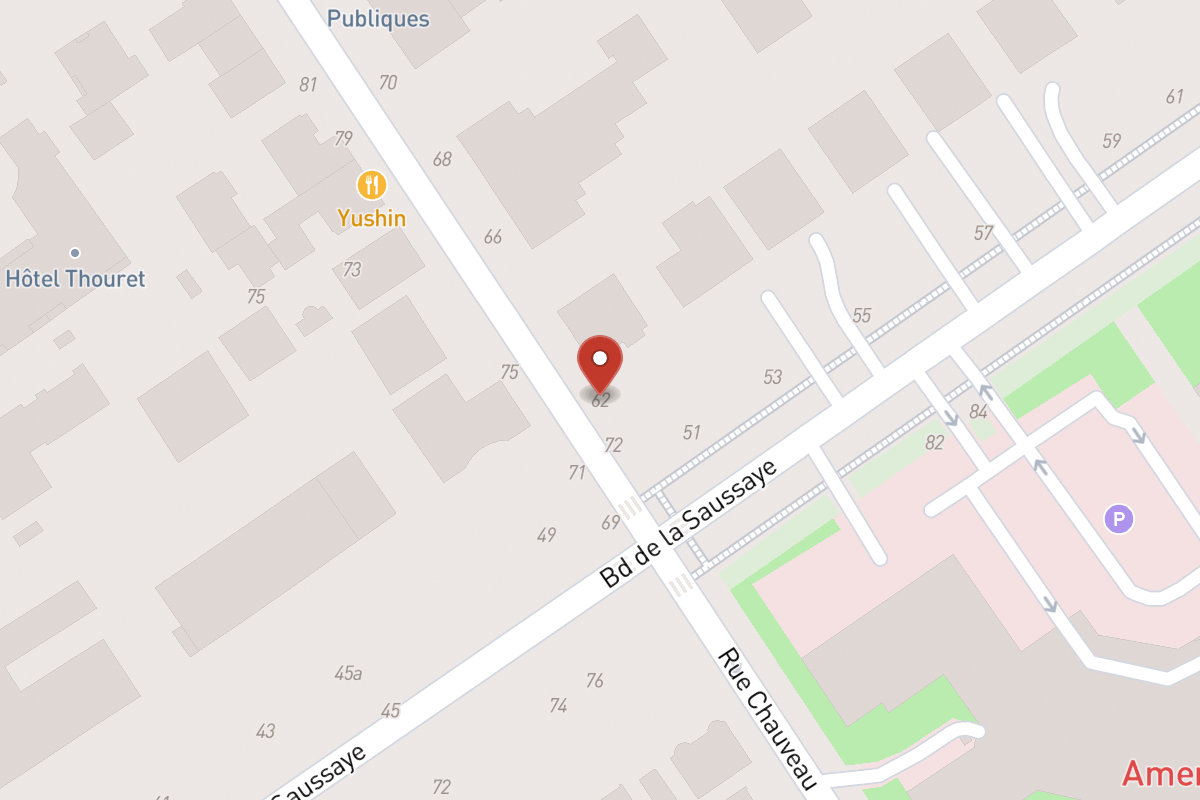 Plan de situation — 62 Rue Chauveau
