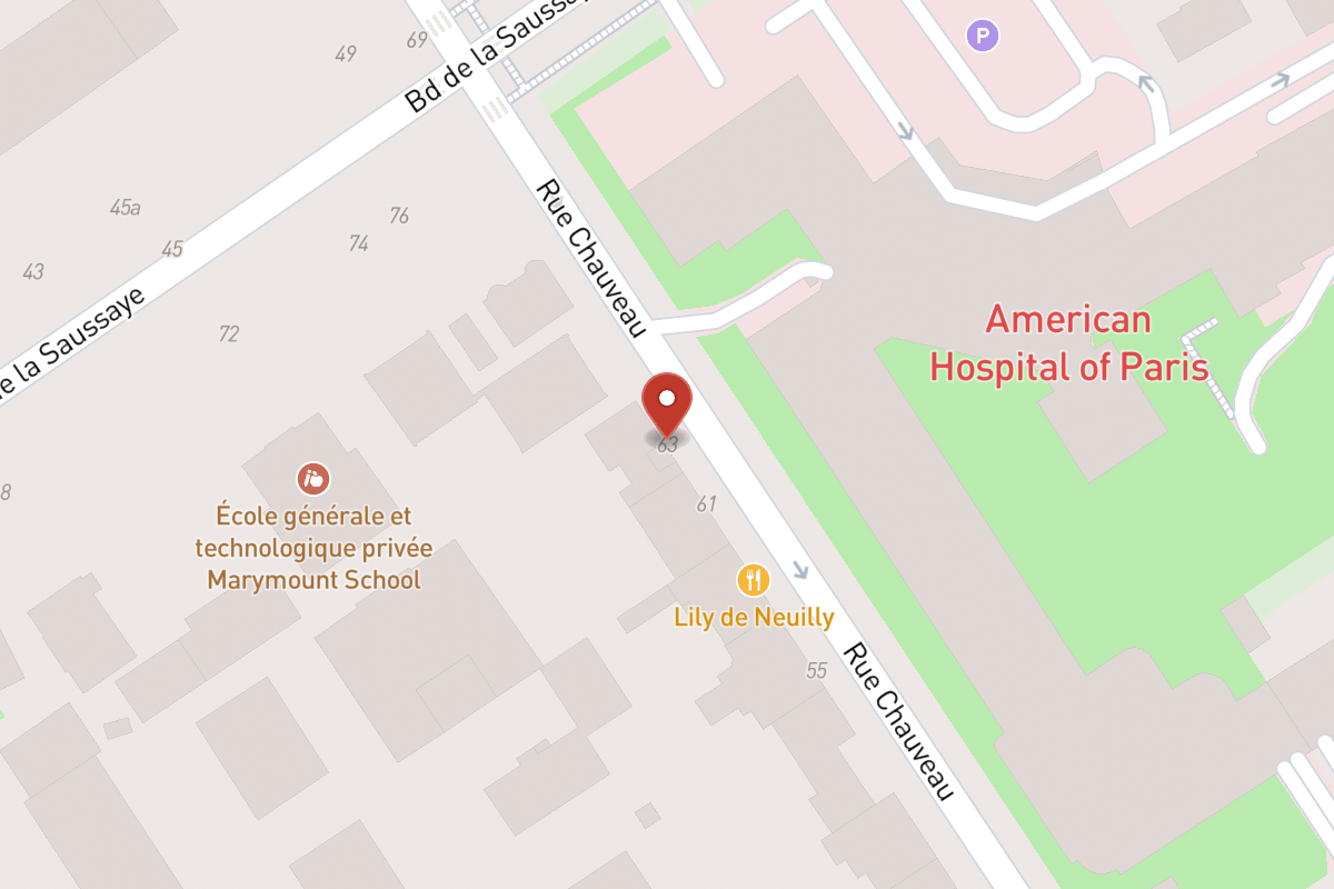 Plan de situation — 63 Rue Chauveau