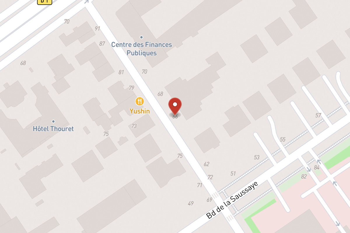 Plan de situation — 66 Rue Chauveau