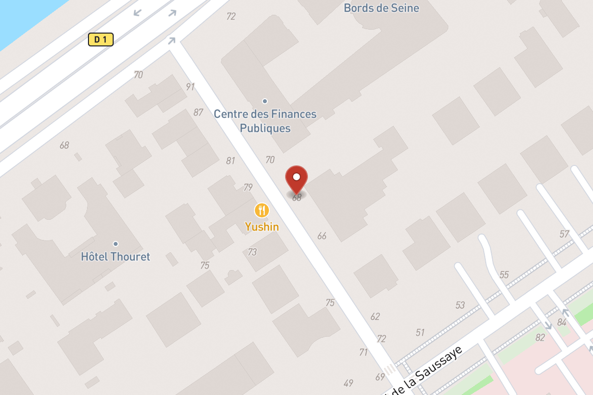 Plan de situation — 68 Rue Chauveau