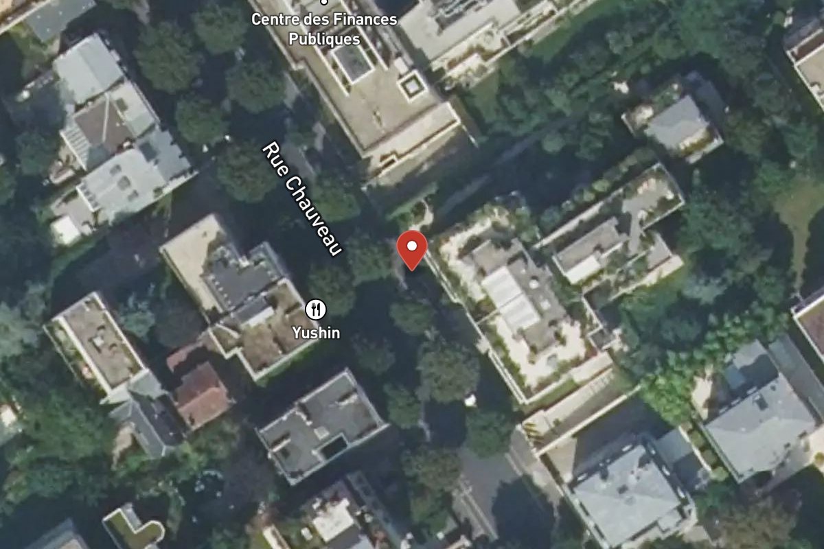 Vue satellite — 68 Rue Chauveau
