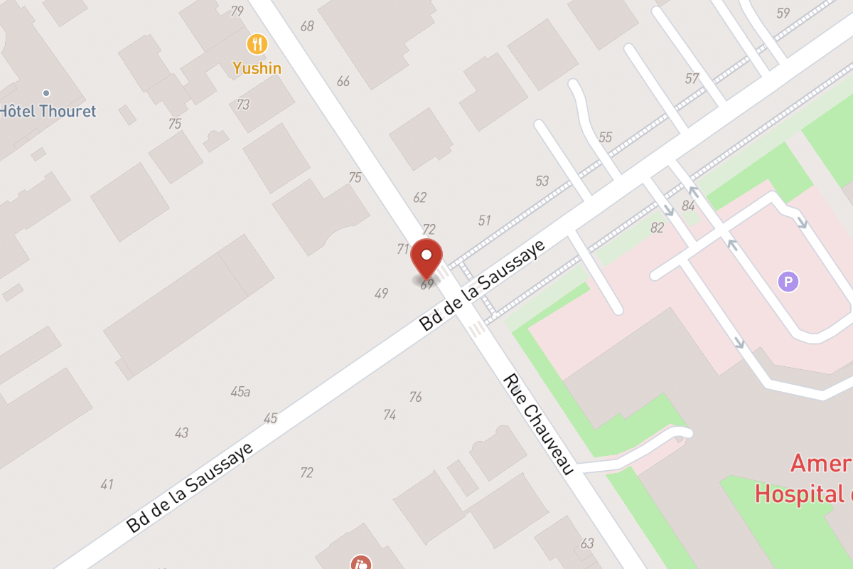 Plan de situation — 69 Rue Chauveau